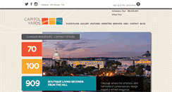 Desktop Screenshot of capitolyardsdc.com